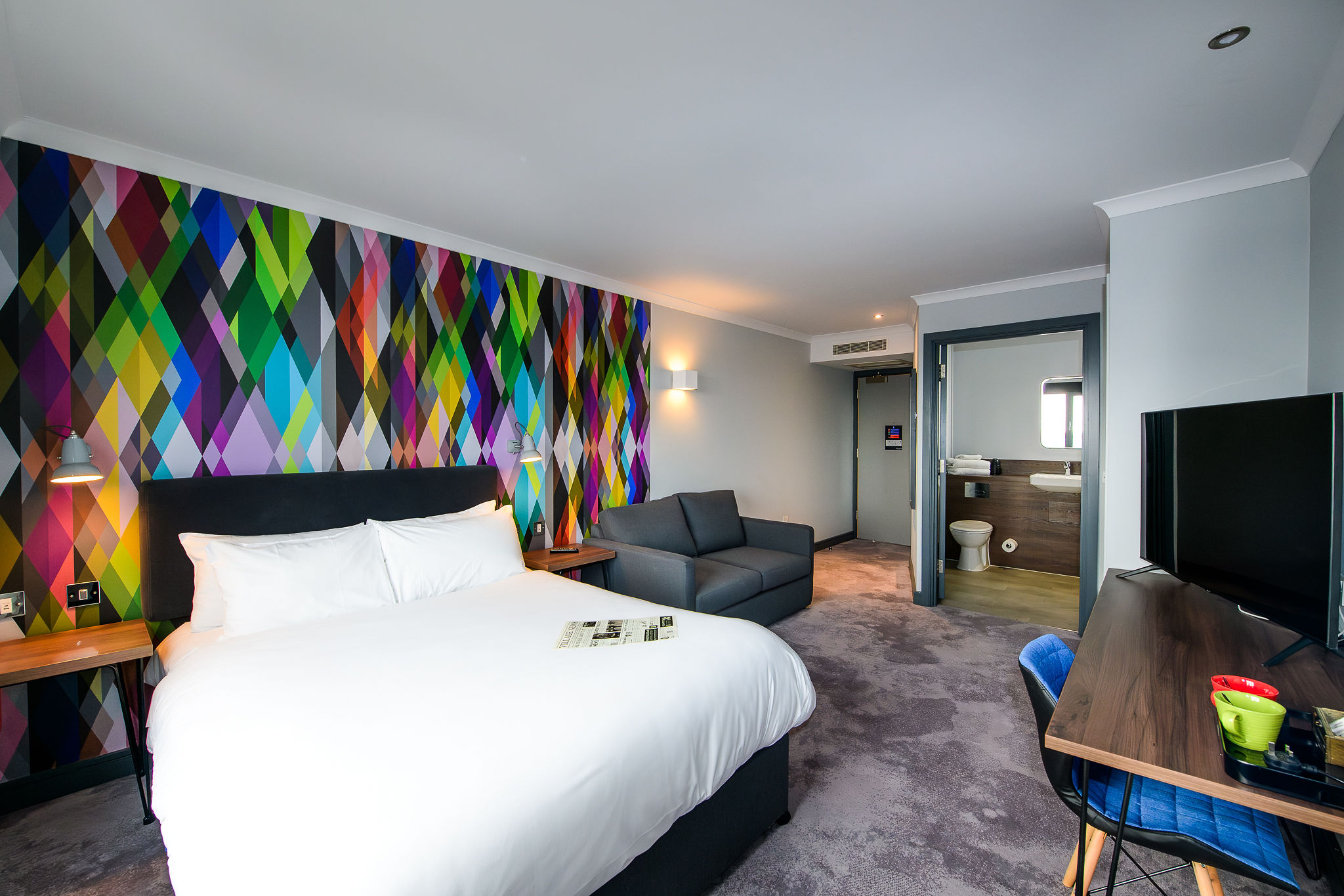 Interior of Village Hotel Swansea